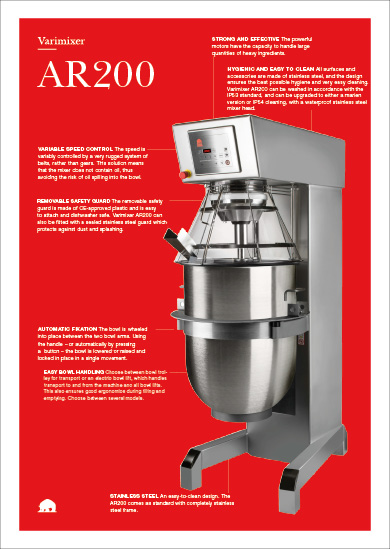 Data Sheet Varimixer AR 200