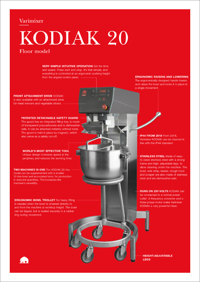 Data Sheet Kodiak20 FloorModel