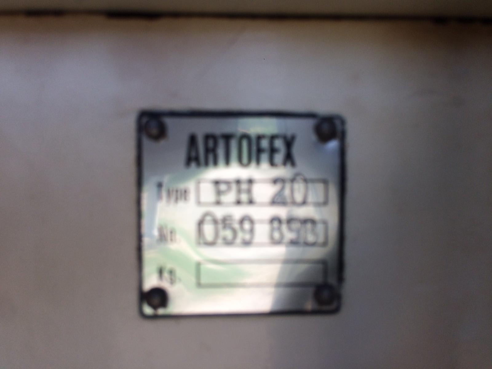 Artofex Ph 20 double arm mixer